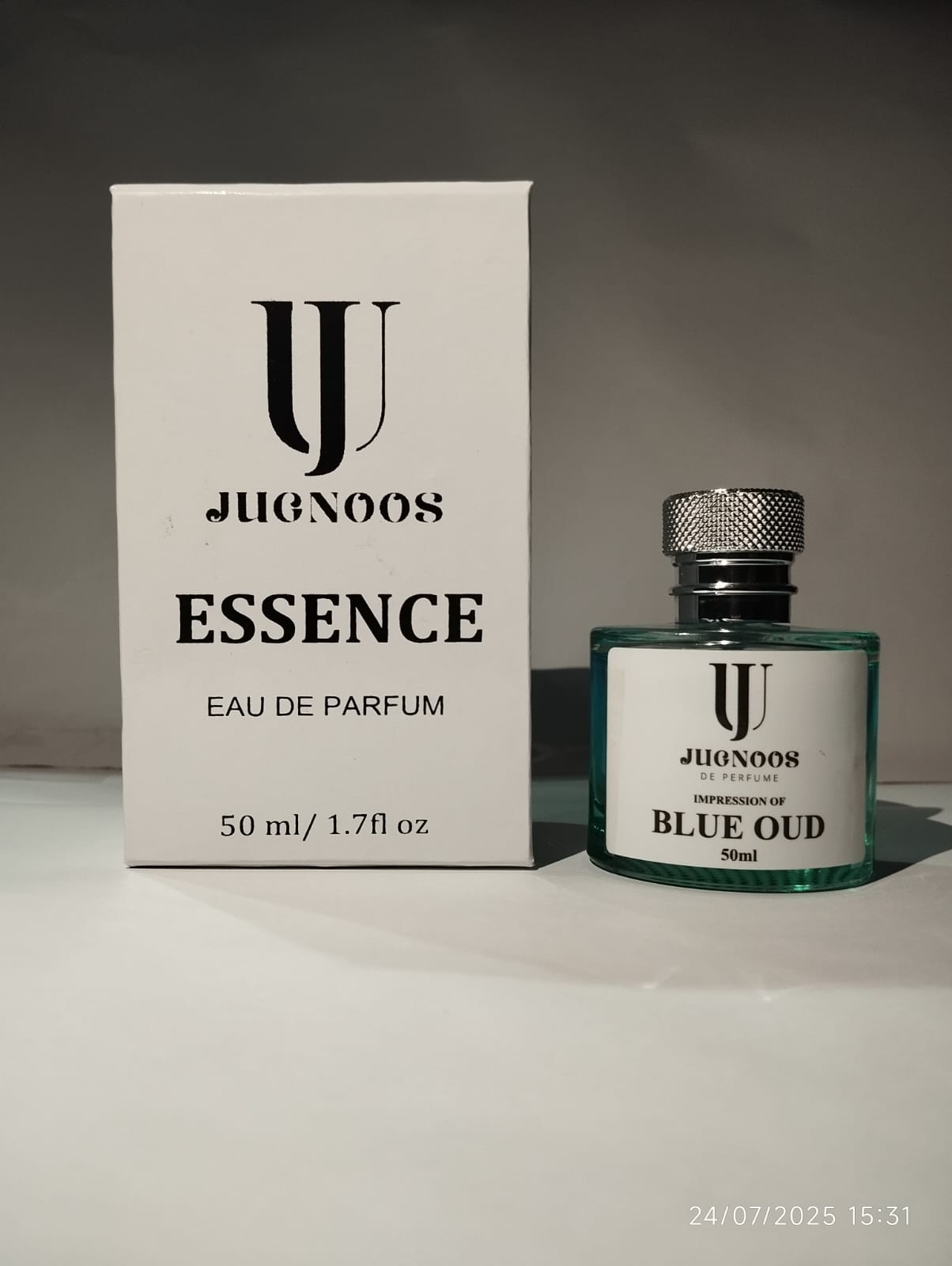 Blue Oud 50ml – The Mystical Fusion of Depth and Freshness.